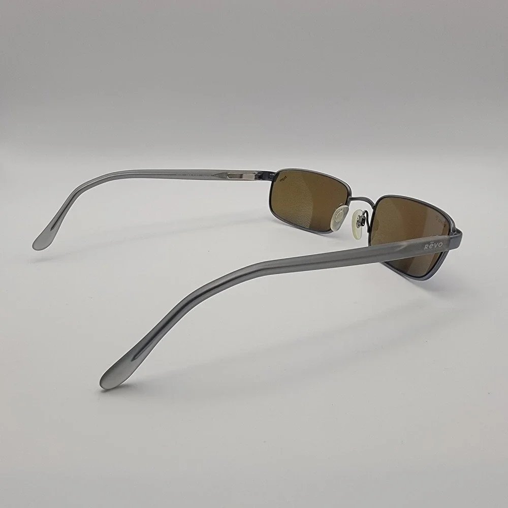 Revo 3005 084-S/62 Sunglasses Men 54mm Gunmetal Blue Water Polarized Italy Metal